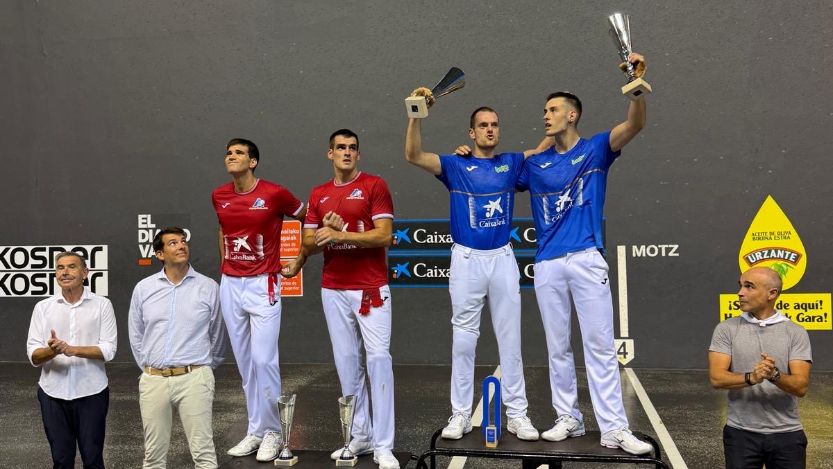 Laso-Iztueta ganan el Torneo Donostia Hiria 2026